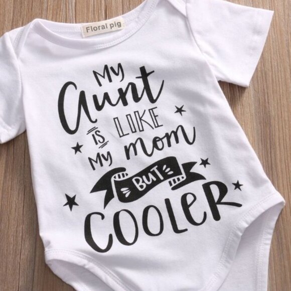 Baby newborn bodysuit My aunt is like Mom - Picture 5 of 5